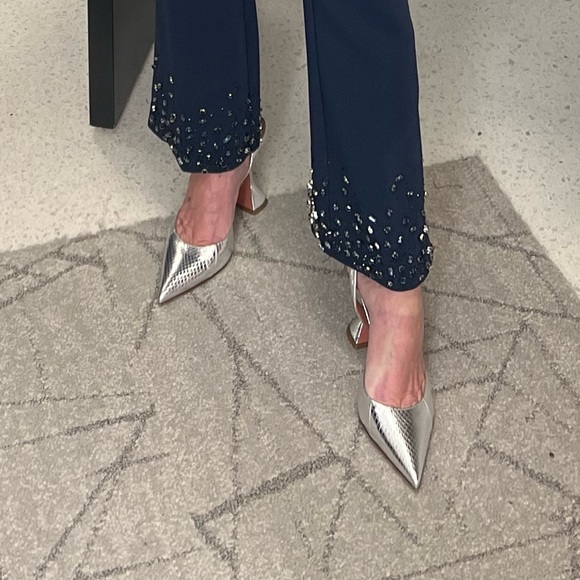 Amina Muaddi Holi Sling Size 37 - Picture 11 of 11